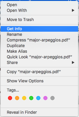 create metadata tags for windows/mac search